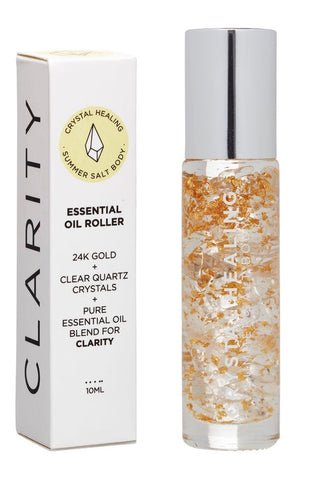 Clarity Crystal Essential Oil Roller 10ml