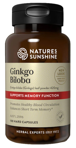 Nature's Sunshine Ginkgo Biloba 100C