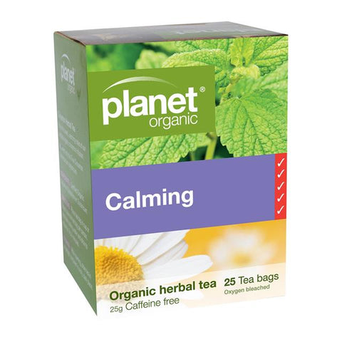 Planet Organic Calming Organic Herbal 25 Tea Bags
