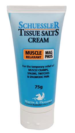 Martin & Pleasance Schuessler Tissue Salts Mag Phos Muscle Relaxant Cream 75g