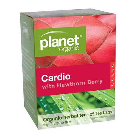 Planet Organic Cardio Organic Herbal 25 Tea Bags