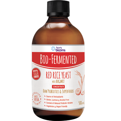 Blooms Bio-Fermented Red Rice Yeast with Bergamot Concentrate 500ml