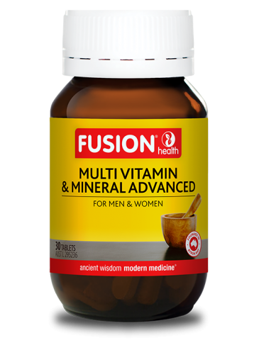 Fusion Health Multi Vitamin & Mineral Advanced 30T