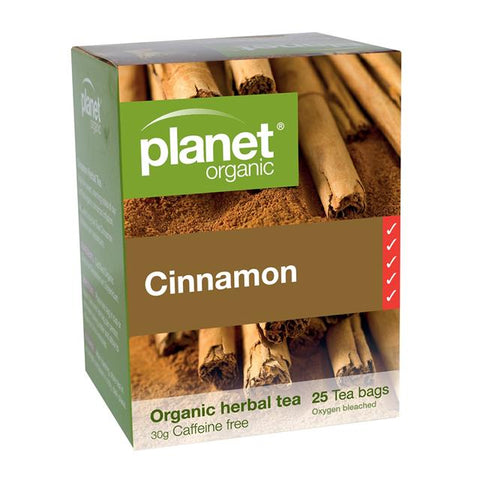 Planet Organic Cinnamon Organic Herbal  25 Tea Bags
