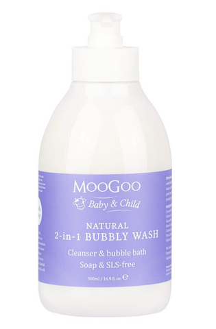 MooGoo 2 -in- 1 Bubbly Wash 500ml