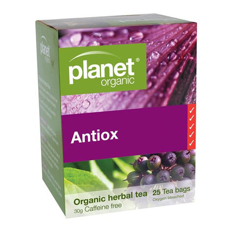 Planet Organic Antiox Herbal 25 Tea Bags