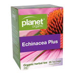 Planet Organic Echinacea Plus Tea 25 Tea Bags