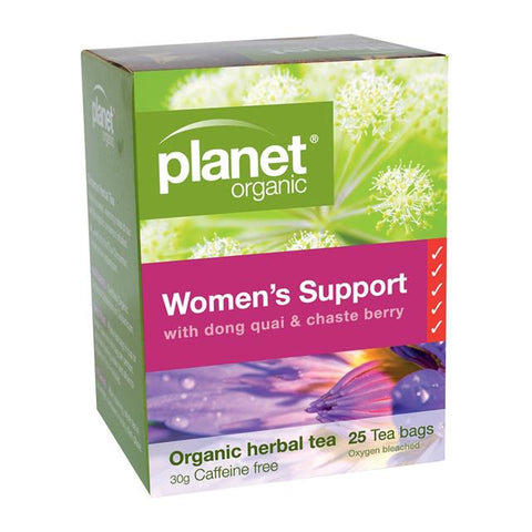 Planet Organic Women's Support 25 Tea Bags