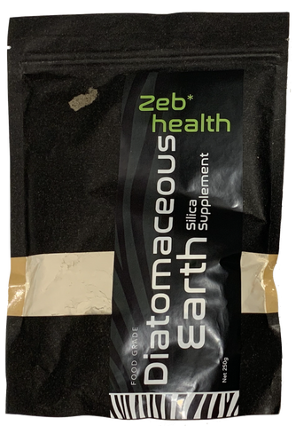 Zeb Health Diatomaceous Earth Silica Supplement 250g