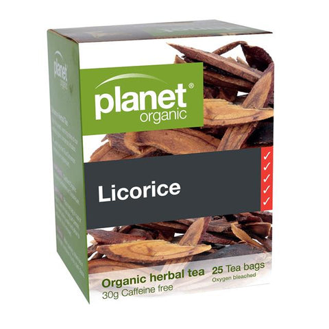 Planet Organic Licorice Tea 25 Tea Bags