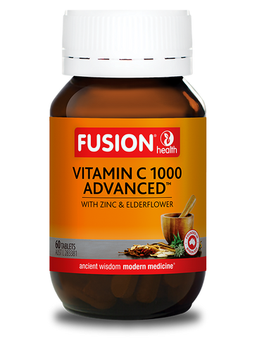 Fusion Health Vitamin C 1000 Advanced 60 Chewable Tab