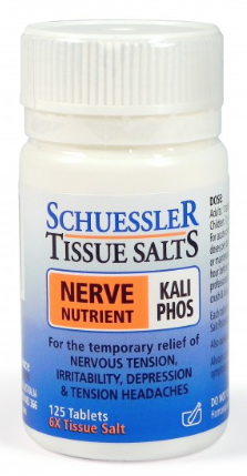 Martin & Pleasance Scscshuessler Tissue Salts Kali Phos Nerve Nutrient 125T