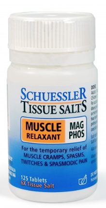 Martin & Pleasance Schuessler Tissue Salts Mag Phos Muscle Relaxant 125T