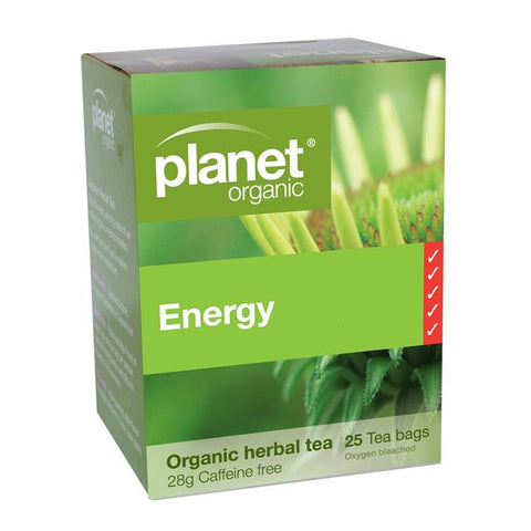 Planet Organic Energy Tea 25 Tea Bags