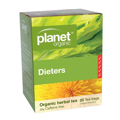 Planet Organic Dieters Tea 25 Tea Bags