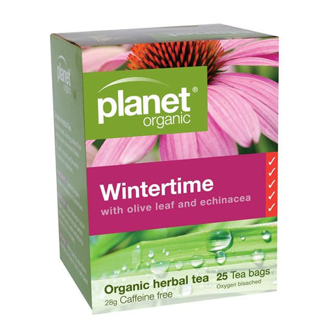 Planet Organic Wintertime Tea 25 Tea Bags