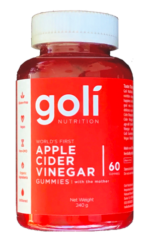 Goli Apple Cider Vinegar Gummies 60 s