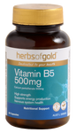 Herbs of Gold Vitamin B5 500mg 60VC