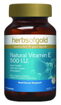 Herbs Of Gold Natural Vitamin E 500IU 50C