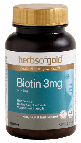 Herbs of Gold Biotin 3mg 60T