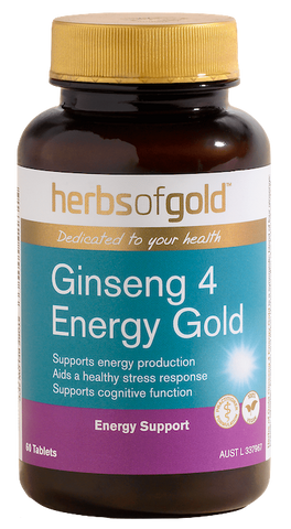 Herbs of Gold Ginseng 4 Energy Gold 60T