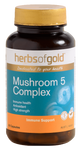 Herbs Of Gold Mushroom 5 Complex 60C