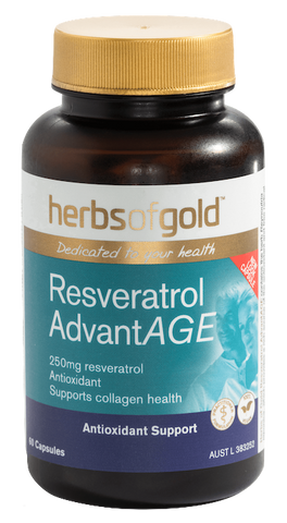 Herbs Of Gold Resveratrol AdvantAGE 60VC