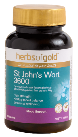 Herbs Of Gold St John's Wort 3600 30T