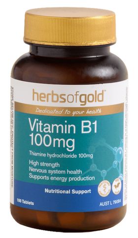 Herbs of Gold Vitamin B1 100mg 100T