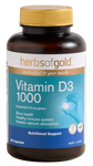 Herbs of Gold Vegan Vitamin D3 1000 240C