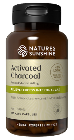 Nature's Sunshine Activated Charcoal 260mg 100C