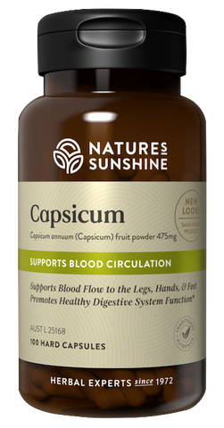 Nature's Sunshine Capsicum 475mg 100C