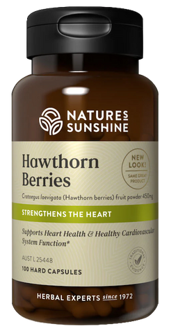 Nature's Sunshine Hawthorn Berries 450g 100C