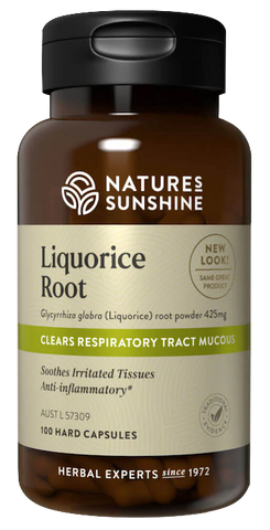 Nature's Sunshine Liquorice Root 425mg 100C