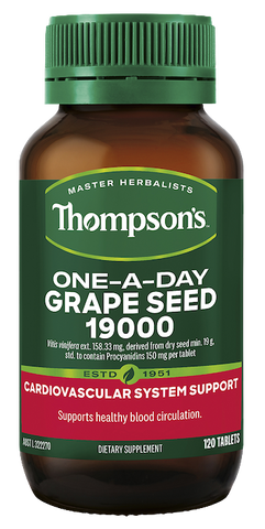 Thompson's One-a-day Grape Seed 19000mg 120T