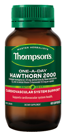 Thompson's One-a-day Hawthorn 2000mg 60C 