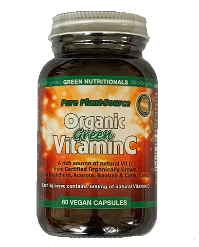 Green Nutritionals Organic Green VitaminC  60C