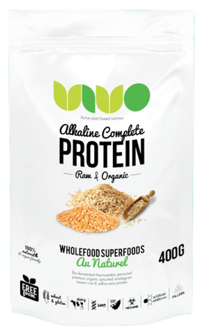 Vivo Organic & Raw Alkaline Complete Protein Au Naturel 400g