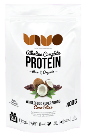 Vivo Alkaline Protein Organic & Raw Alkaline Complete Protein Coco Bliss 400g
