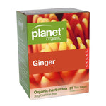Planet Organic Ginger Tea 25 Tea Bags
