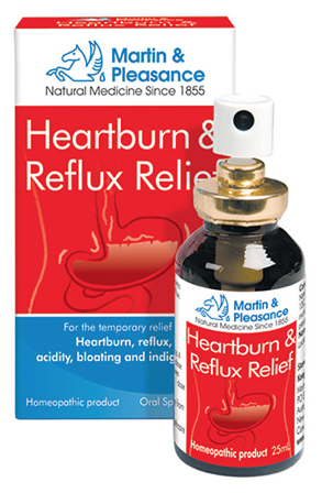 Martin & Pleasance Heartburn & Reflux Relief Spray 25ml