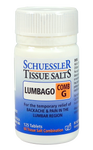 Martin & Pleasance Schuessler Tissue Salts Lumbago Comb G 125T