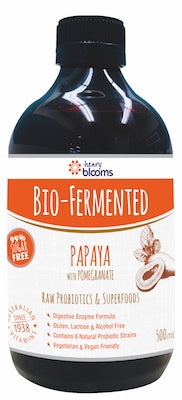 Blooms Bio-Fermented Papaya with Pomegranate 500ml