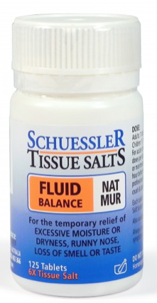 Martin & Pleasance Schuessler Tissue Salts Nat Mur Fluid Balance 125T