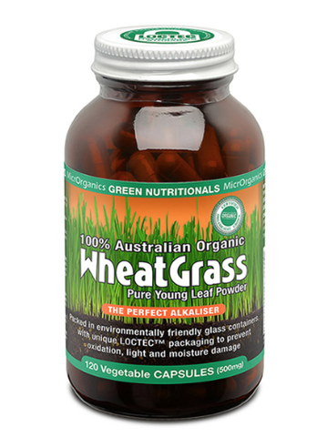Green Nutritionals Wheat Grass 120VC