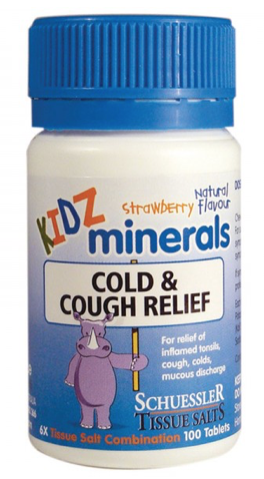 Martin & Pleasance Kidz Minerals Cold & Cough Relief 100T