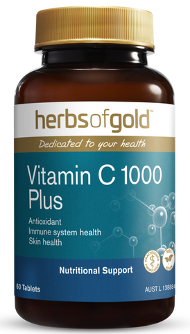 Herbs of Gold Vitamin C 1000 Plus 60T